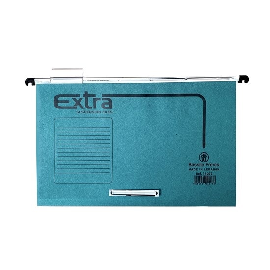 Suspension File Bassile Freres Extra 11077 PVC 24X37Cm Runners Green