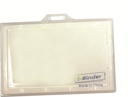 Name Badge I Binder Hard Plastic Horizontal Nbh-297