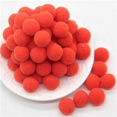 Pompon Hands On Crafts 30Mm 15/Pack Multicolor