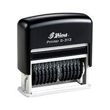 Stamp Shiny S-313 Numberer 13-Band