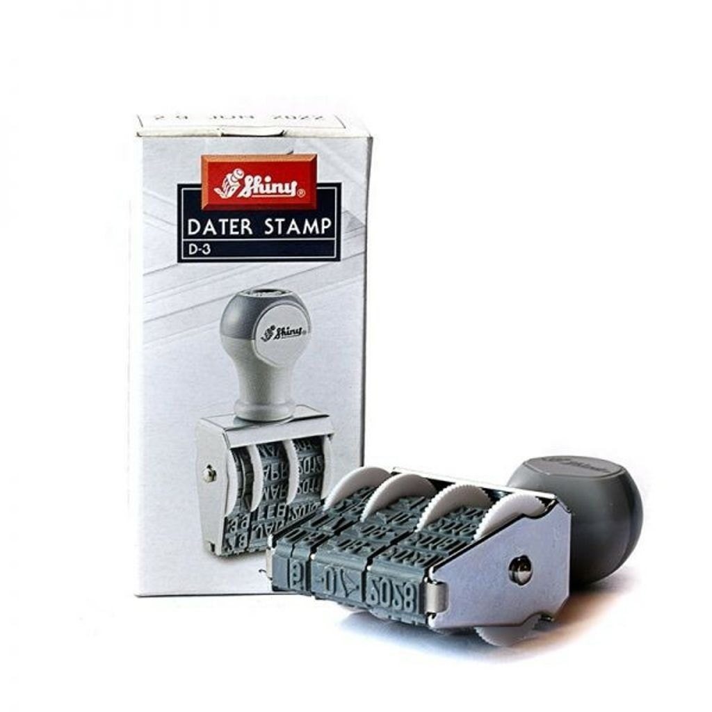 Stamp Shiny D-3 Dater Stamp 5Mm English