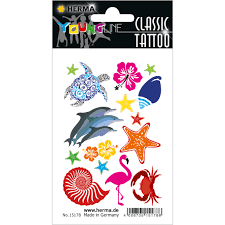 Tattoo Classic Ocean Colour