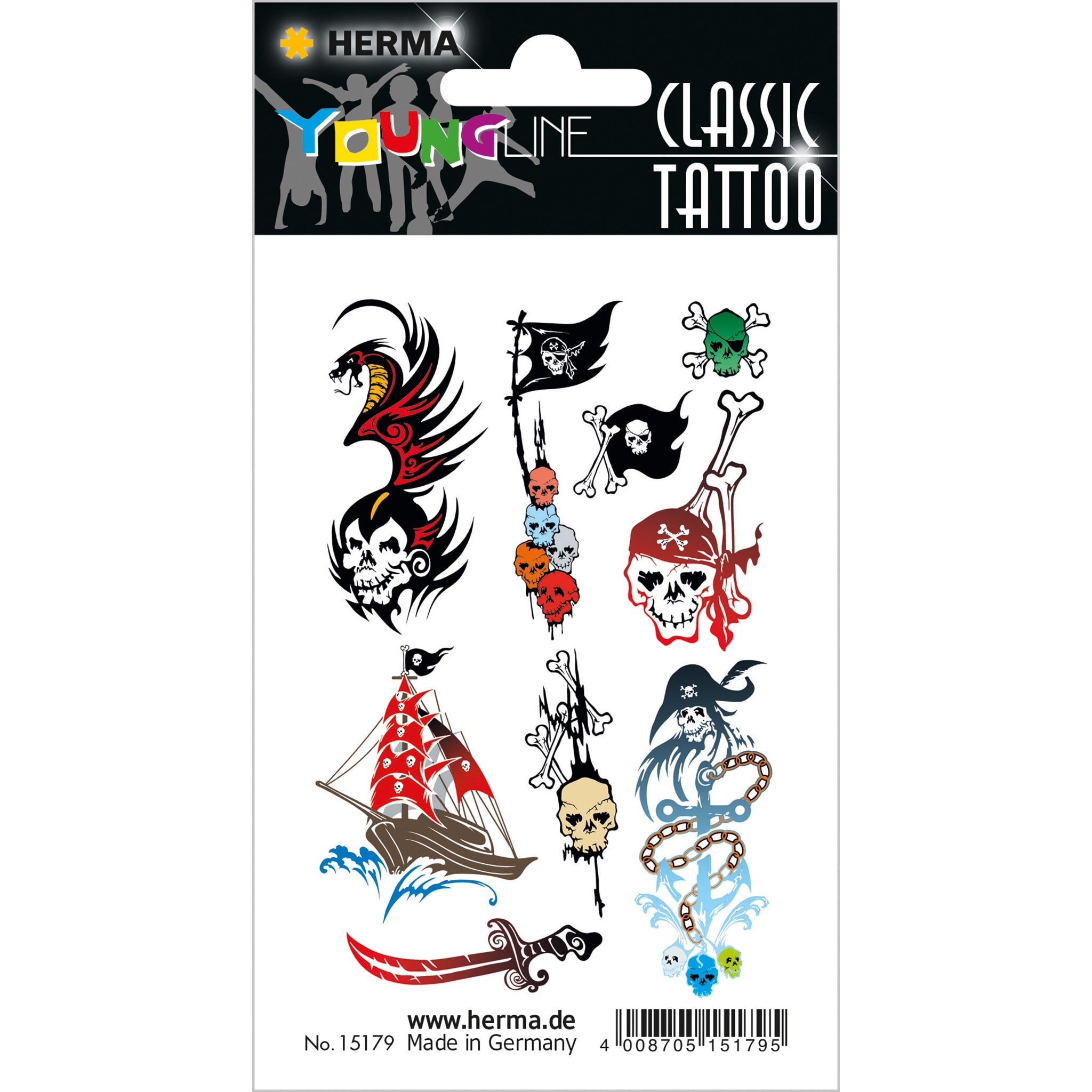 Tattoo Classic Pirates Colour
