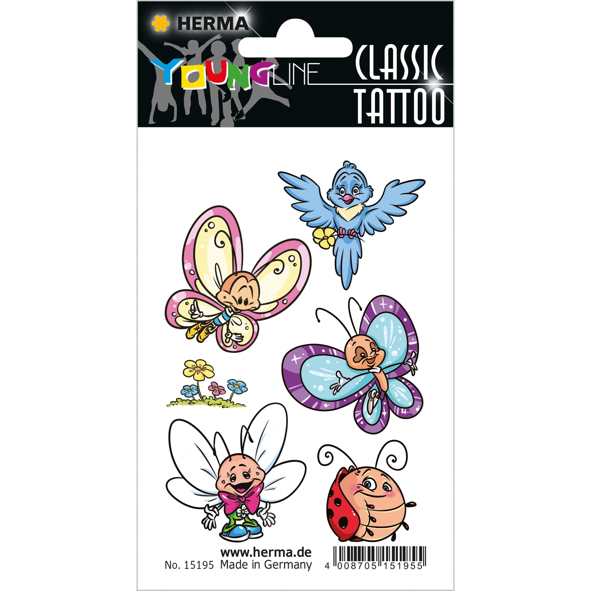 Tattoo Classic Butterflies And Friends