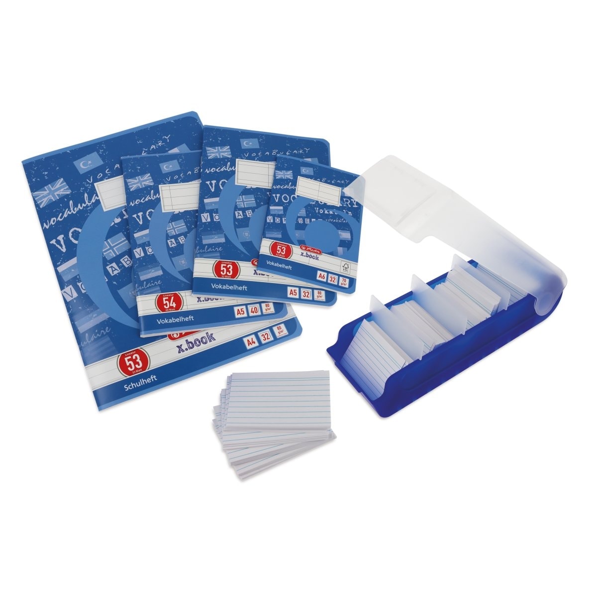 Index Card A7 100/Pack Ruled White