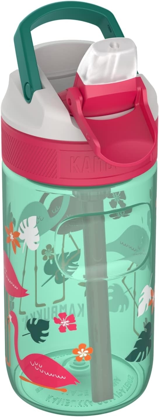 Water Bottle Lagoon 400ML Pink Flamingo