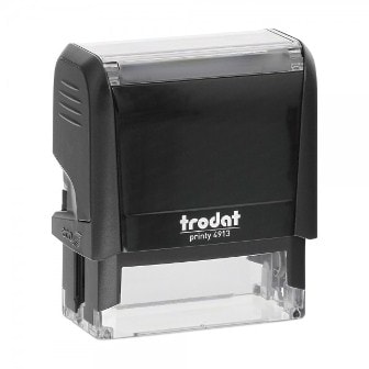 Stamp Trodat Text Stamp 58Mmx22M