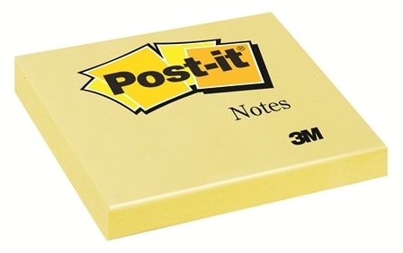 Stick Notes 3M 654 Yellow 90614 78X78