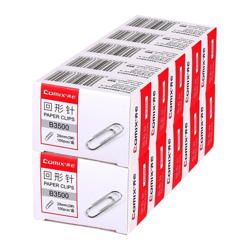 Paper Clip Comix Small 100/Pack Silver B3500