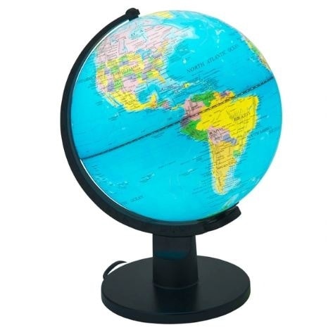 Globe Lamp English 25cm