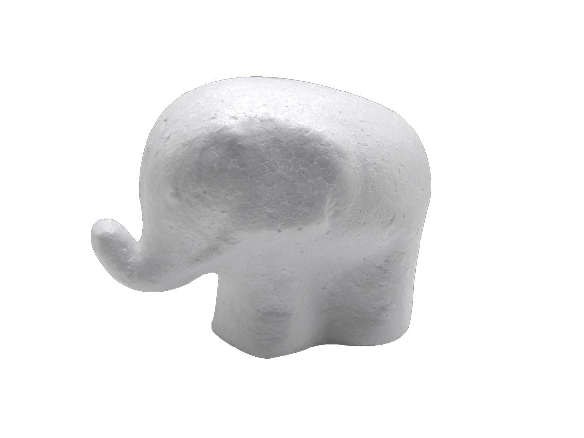 Styropor Elephant 14X10CM 18BS127