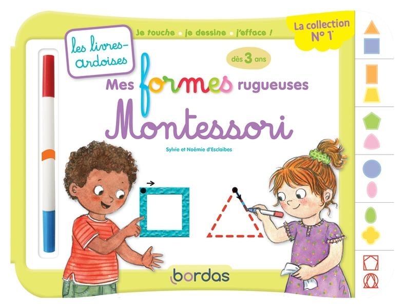 Formes Rugueuses Montessori Bordas