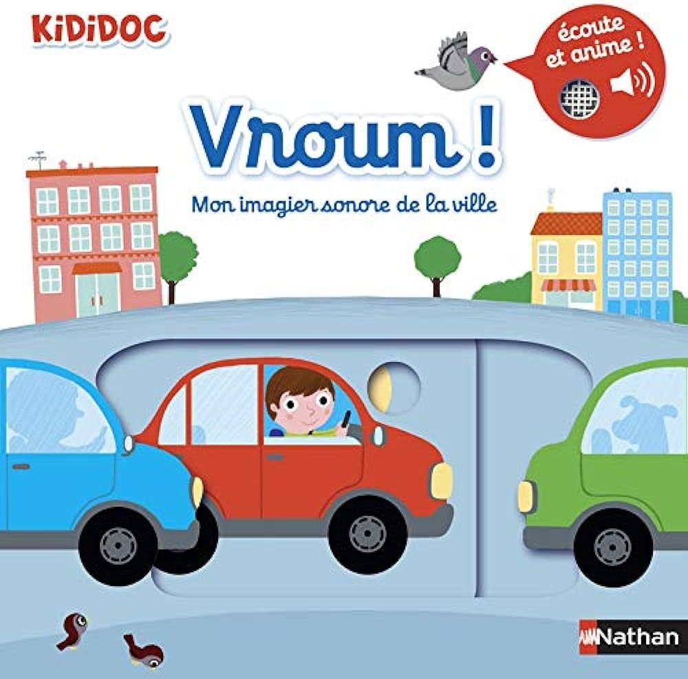 Kididoc Sonores-Vroum Mon Imagier Sonore De La Ville