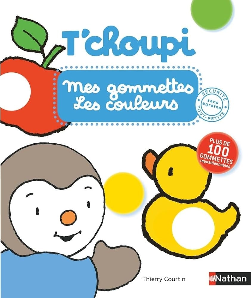 T Choupi Mes Gommettes Les Couleurs