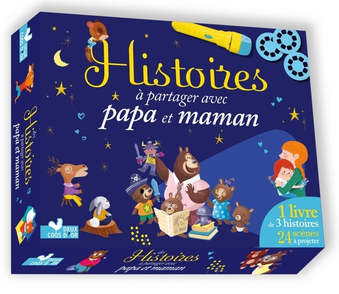 Histoires A Partager Avec Papa Et Maman Coffret Avec Lampe