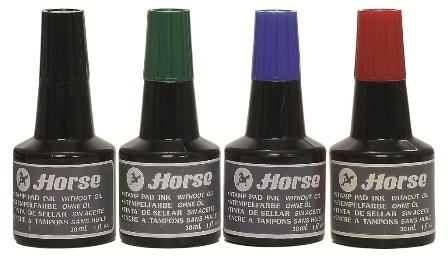 Stamp Pad Ink Horse 30Ml Red