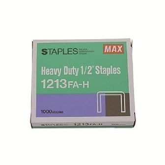 Staples Max 23/13 1000/Pack Ms92712 1213Fa-H