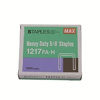 Staples Max 23/17 1000/Pack Ms92714 1217Fa-H