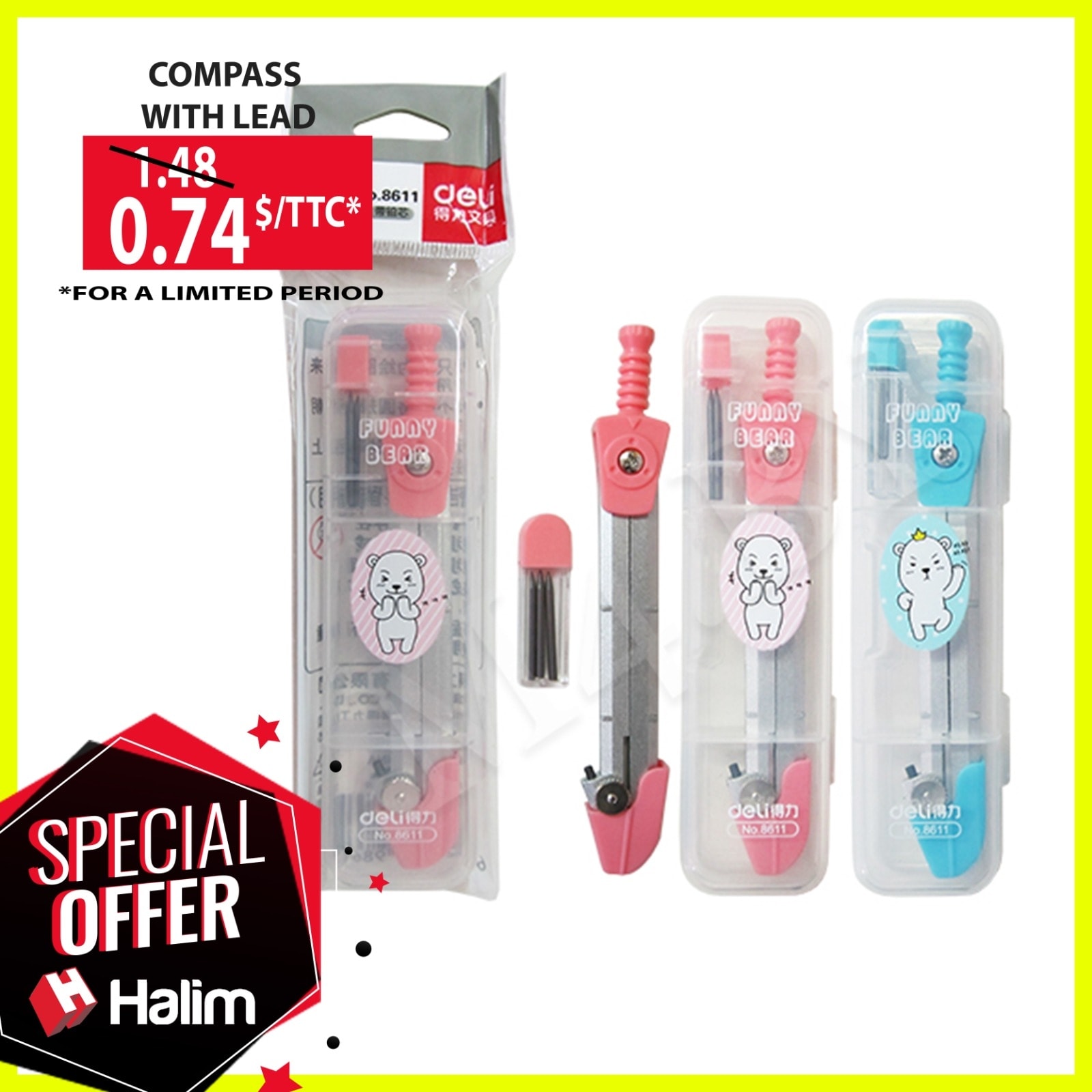Compass Deli With Lead 8611
