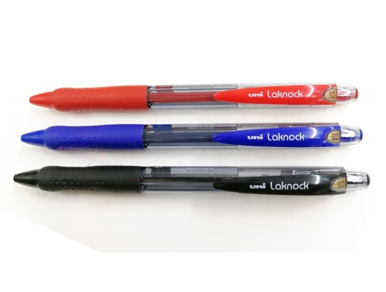 Pen Ballpoint Uni-Ball Laknock Sn100(14) W/ Grip
