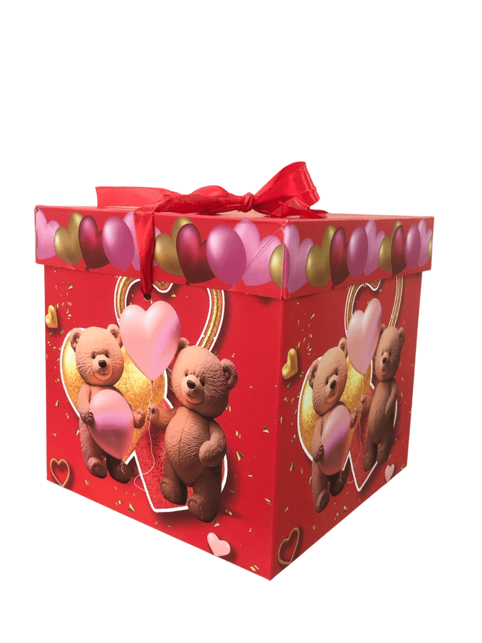 Valentine Gift Box Square 15X15X15Cm 30586