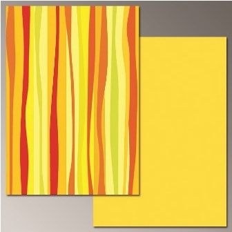 Cardboard Jansen 2 Design  50X70 300G Orange 307440.00