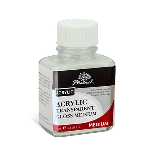 Acrylic Phoenix Transparent Gloss Medium 75Ml