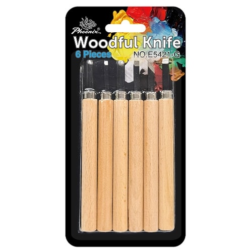 Knife Phoenix Woodful 6/Pack