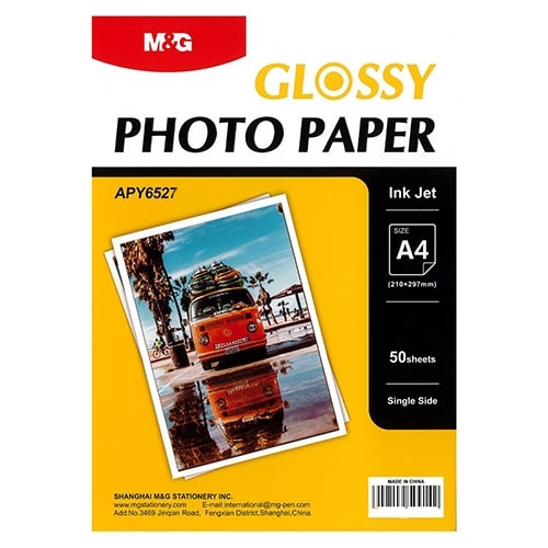Photo Paper A4 M&G Glossy