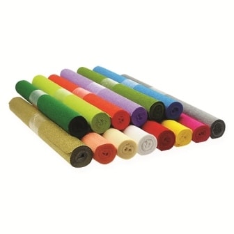 Crepe Paper Jansen 50X250Cm 60%Stretching 416330.24 Eosin Pink