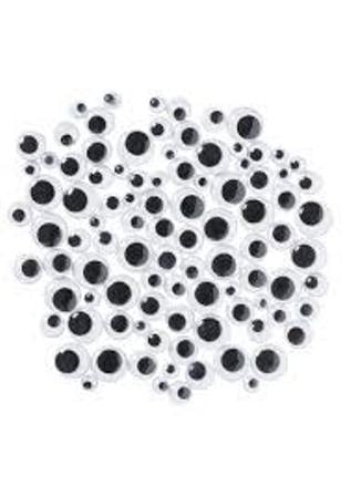 Moving Eyes Jansen Round  3Mm 10Pcs/Pack 636150