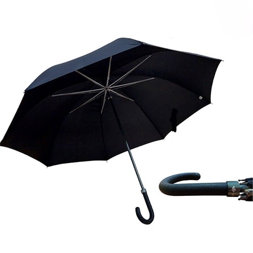 Umbrella Aluminium Black Bentley