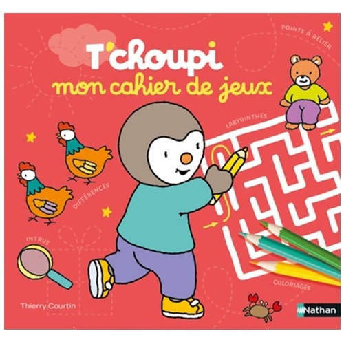 T'choupi Mon Cahier De Jeux