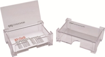 Card Case Deli W/Cover Clear E7621