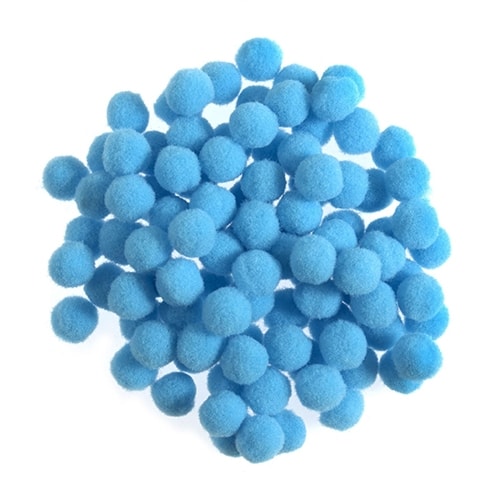Light Blue Pompon 20Mm