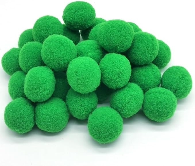 Pompon 25Mm Dark Green