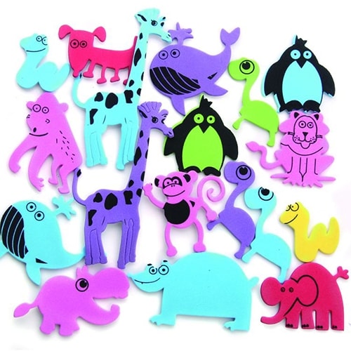 Animal Foam Shapes