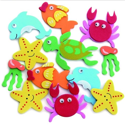 Sea World Shapes Foam
