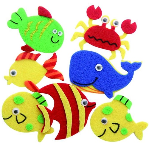 Felt Shapes Fish