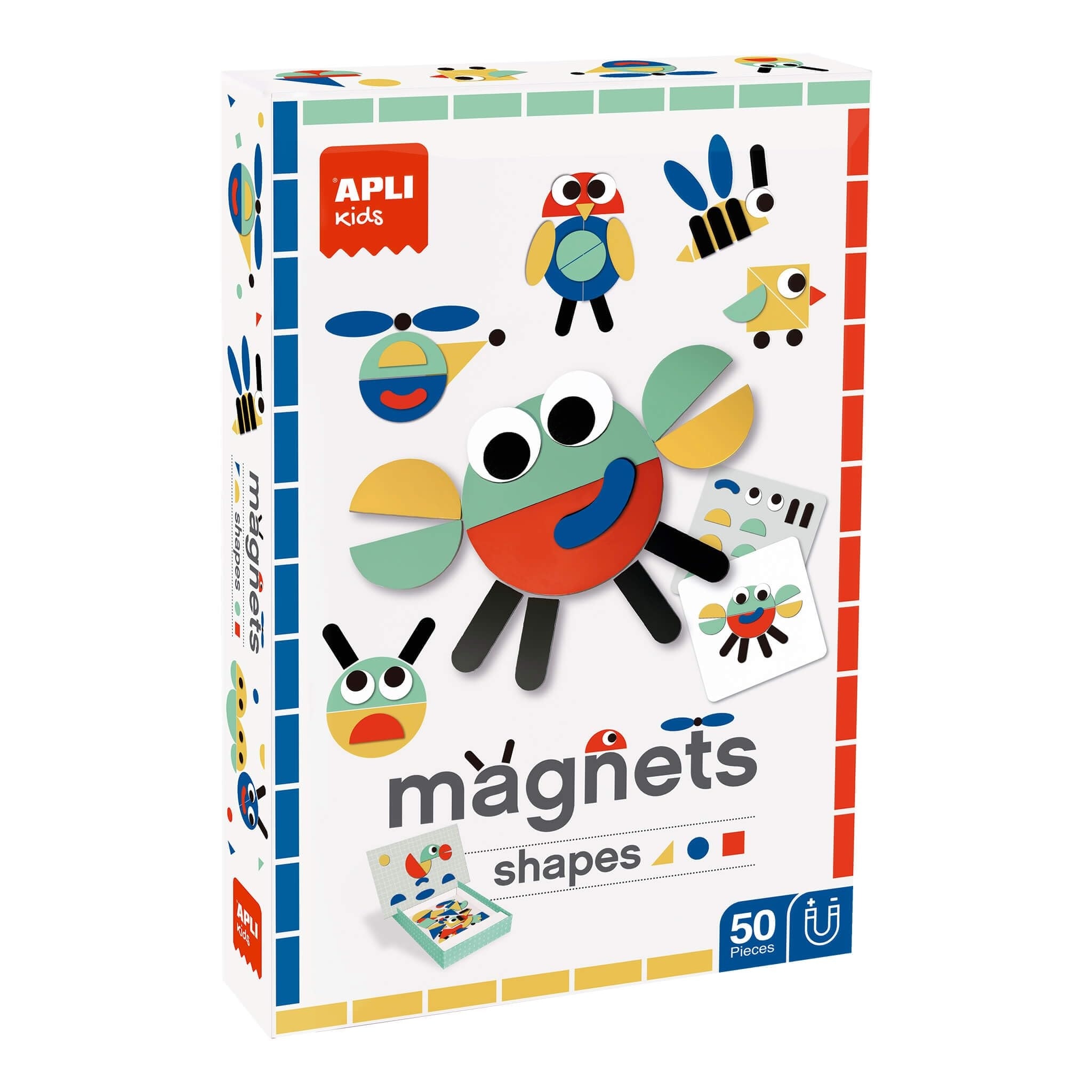 Magnets Shapes 50/Pack - Apli
