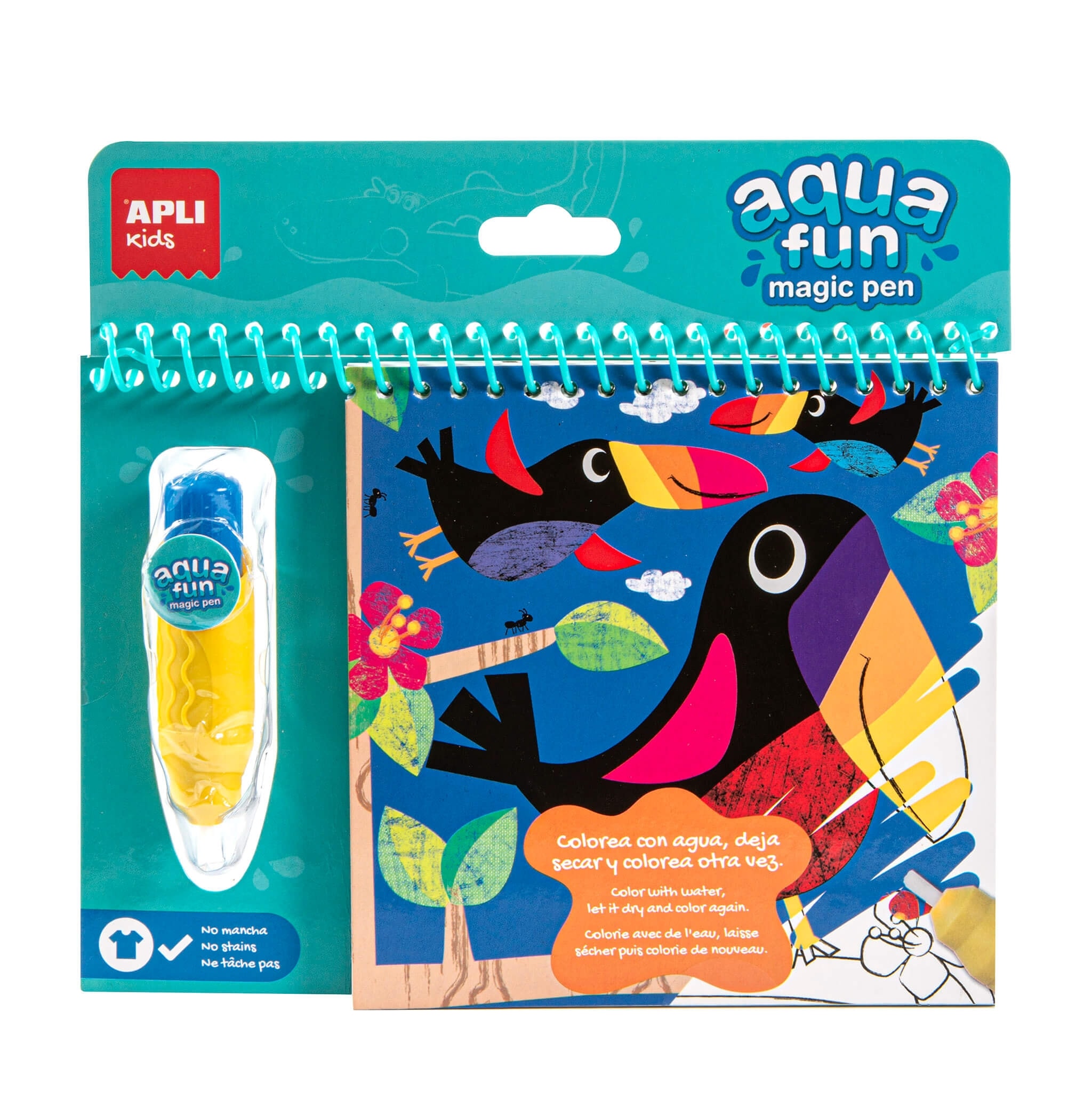 Aqua Fun Coloring Book Jungle - Apli