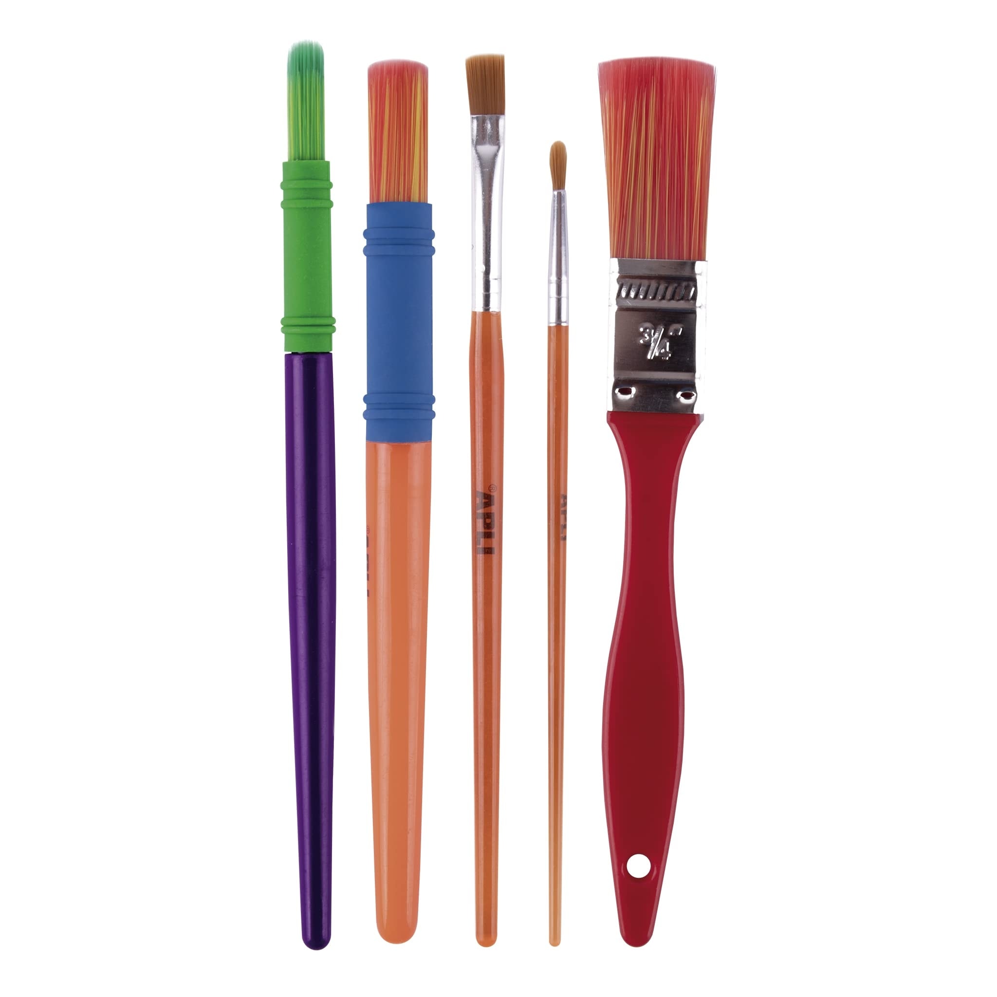 Brush 5/Pack - Apli