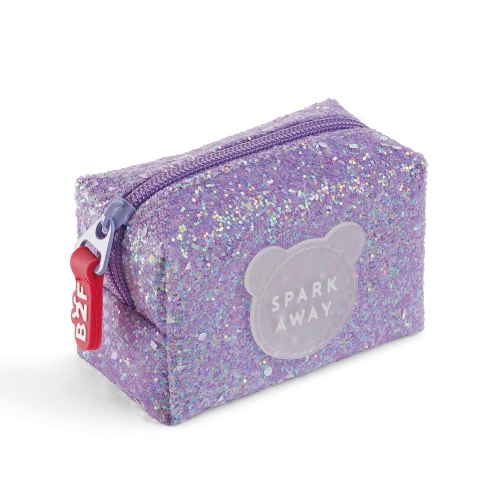 Shinny Coin Purse Mr Lilac