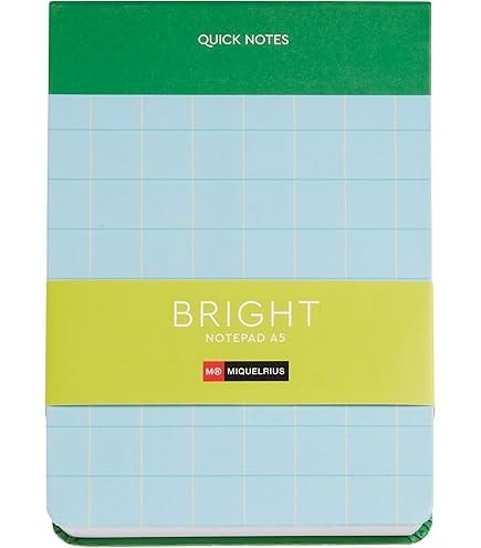 Bright Notepad Mr A5 Green