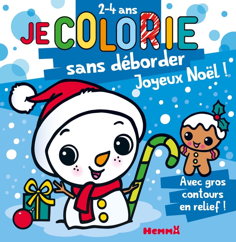 Je Colorie Sans Deborder - Joyeux Noel !