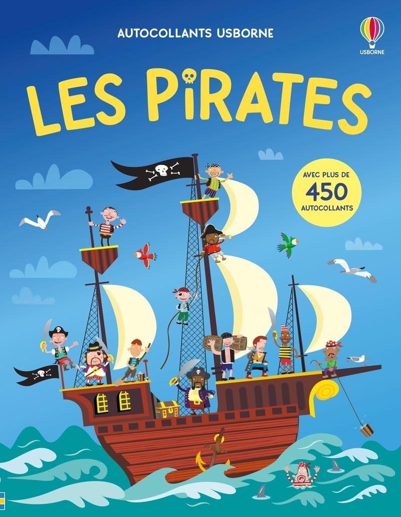Les pirates - Autocollants Usborne