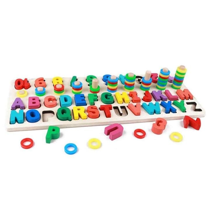 Wooden Alphanumeric Pairing