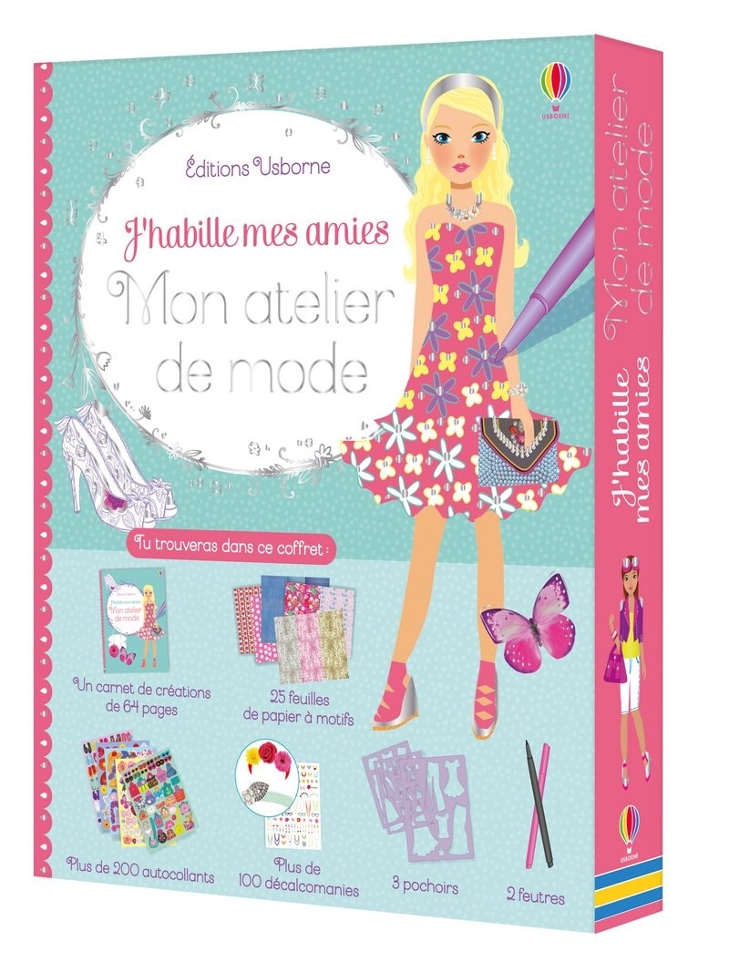 J Habille Mes Amies Coffret Mon Atelier De Mode