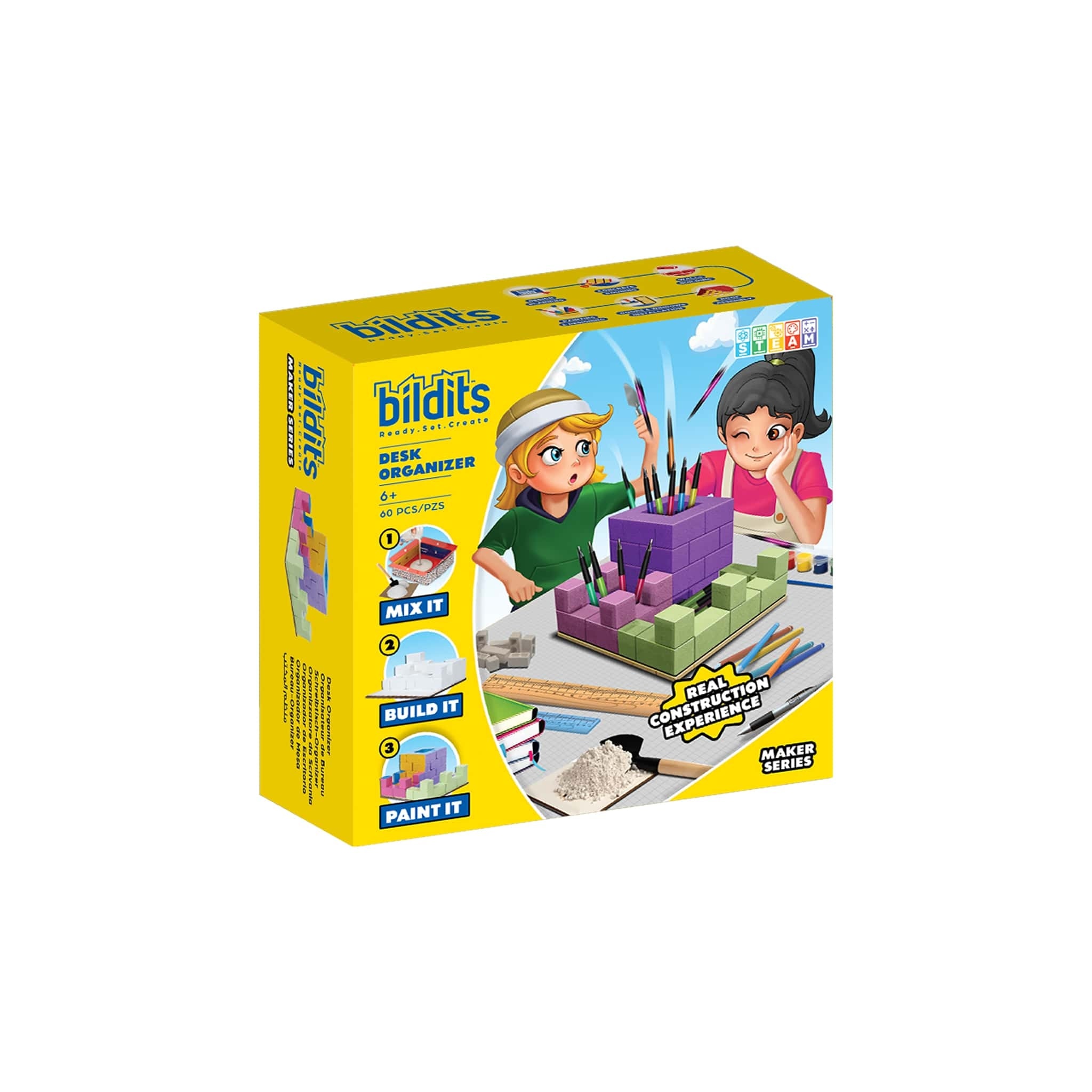 BILDITS DESK ORGANIZER 251409 60PCS