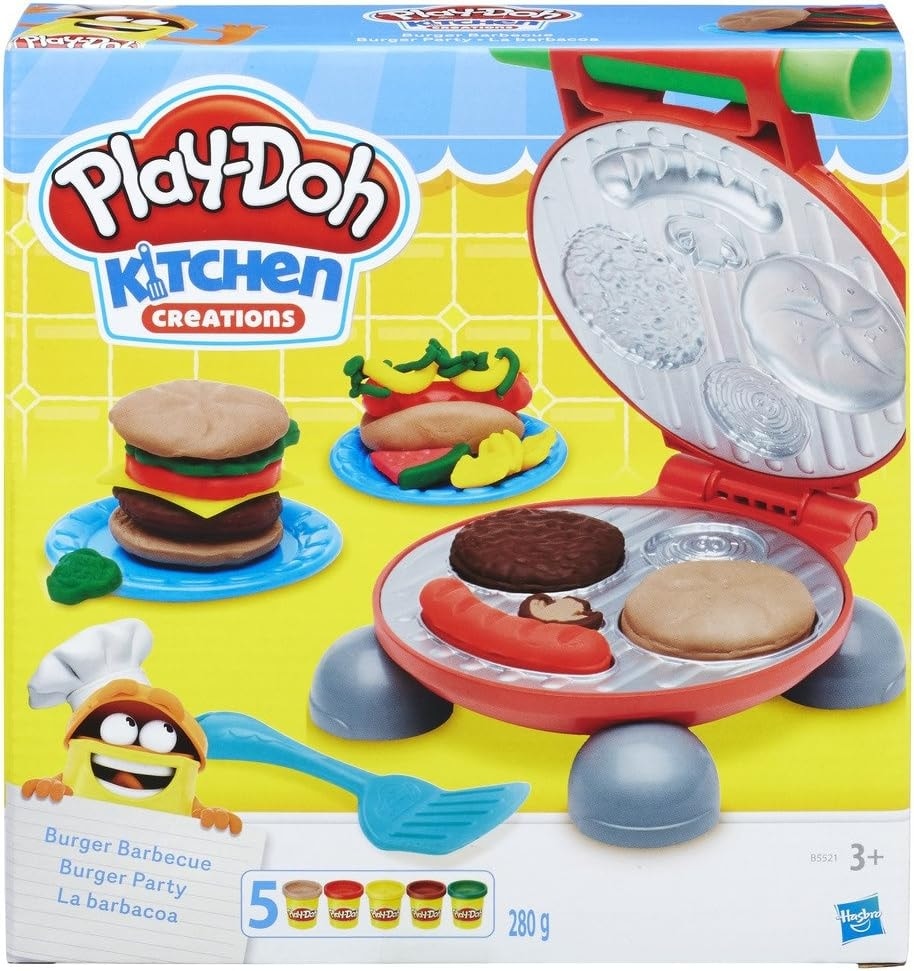 Play Doh Burger Barbecue